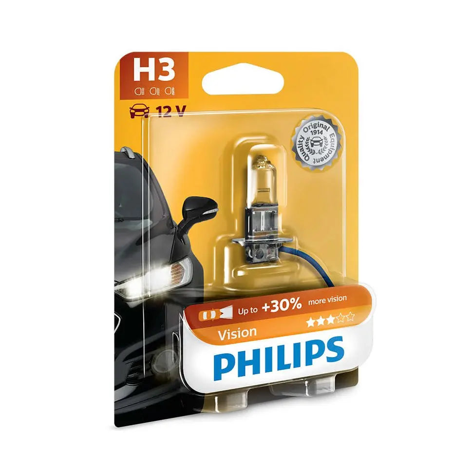 Philips H3 12V 55W PK22s Vision (Premium) +30% 1 St. Philips