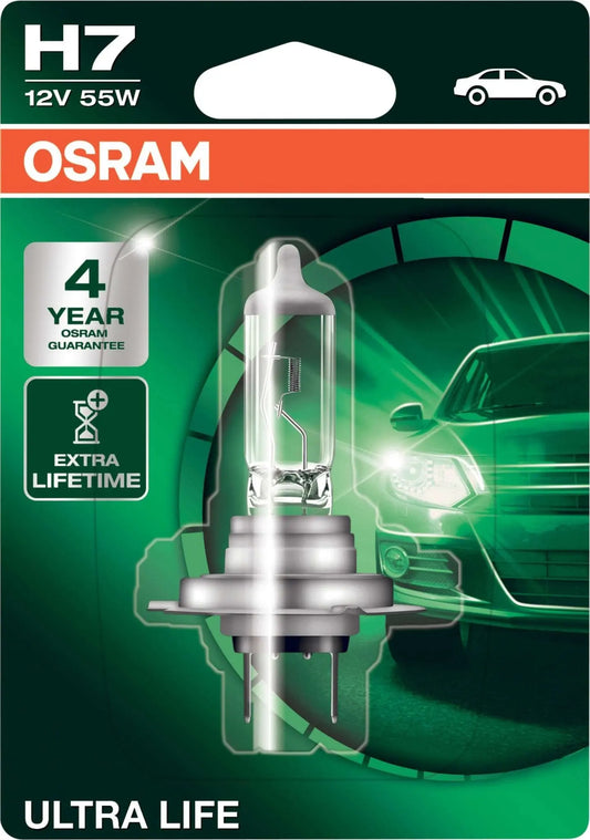 H7 12V 55W PX26d ULTRA LIFE 4 Jahre Garantie 1 St. Blister OSRAM - Samsuns Group