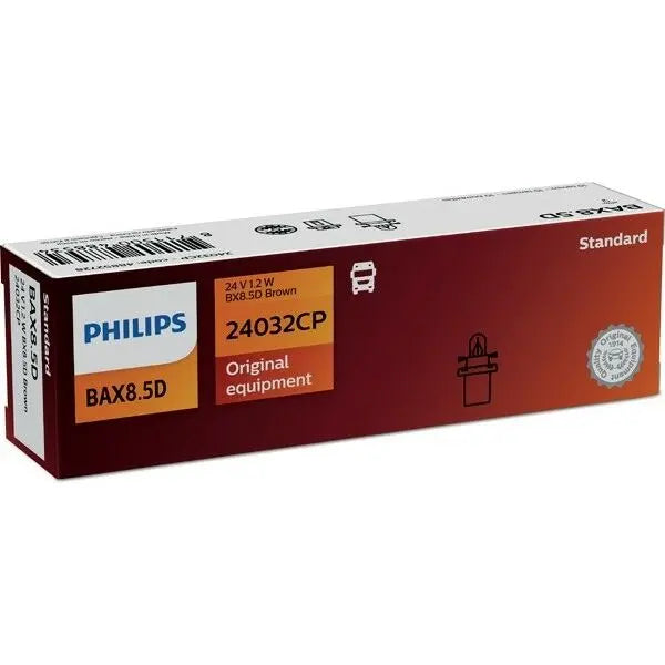 Bax 8,5d 24V 1.2W BX8.5D braun 1St Philips - Samsuns Group