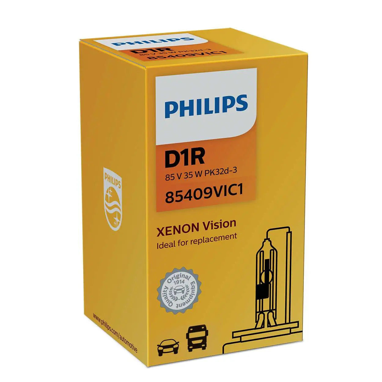 D1R 35W PK32d-3 Xenon Vision 1 St. Philips - Samsuns Group