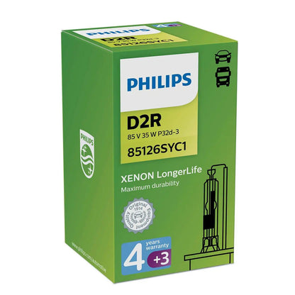 D2R 35W P32d-3 LongerLife 4300K Xenon 1St. Philips - Samsuns Group