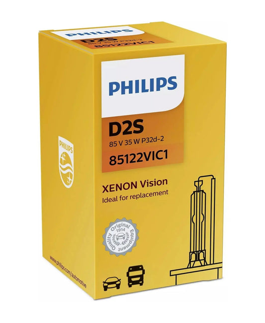D2S 35W P32d-2 Xenon Vision 1 St. Philips 85122VIC1 - Samsuns Group