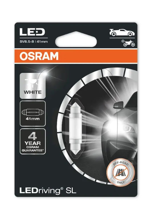 Festoon (41 mm) LEDriving SL White 6000K 12V Blister 1 st. OSRAM - Samsuns Group