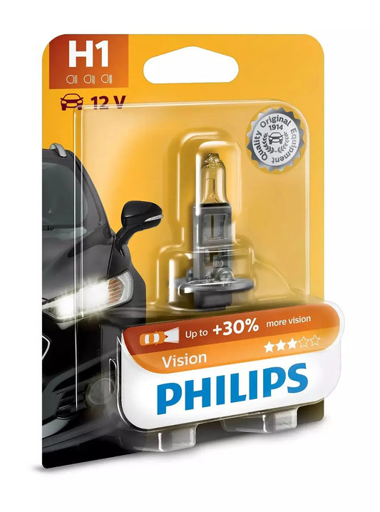 H1 12V 55W P14,5s Vision +30% 1 St. Blister Philips - Samsuns Group