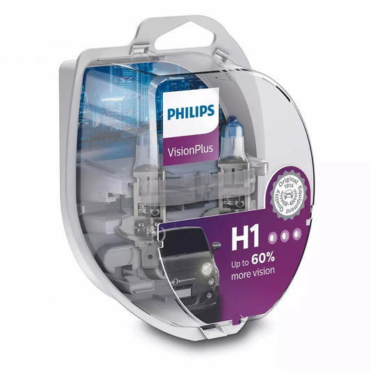 H1 12V 55W P14,5s Vision Plus +60% 2 St. Philips - Samsuns Group