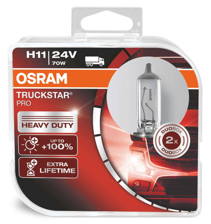 H11 24V 55W PGJ19-2 TRUCKSTAR PRO +100% mehr Licht Duobox OSRAM - Samsuns Group