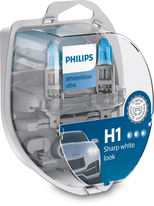 H1/W5W 12V 55W P14,5s WhiteVision Ultra 2 St. Philips - Samsuns Group