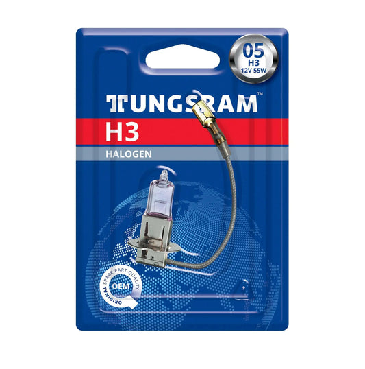 H3 12V 55W PK22s Standard 1St. Blister Tungsram - Samsuns Group