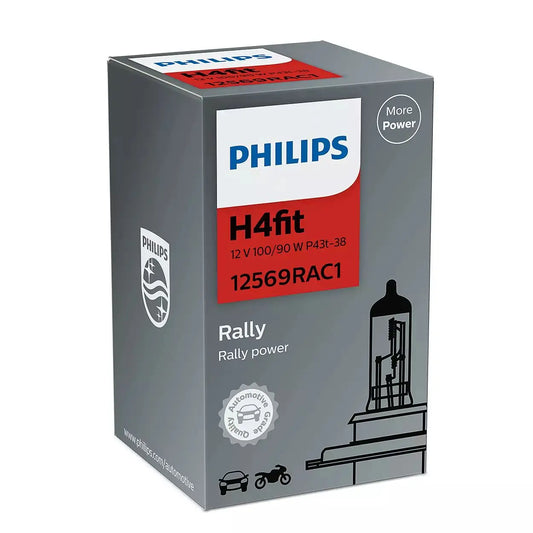 H4 Rally 12V 100/90W P43t-38 1 St. Philips () - Samsuns Group