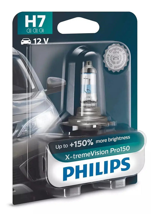 H7 12V 55W PX26d X-tremeVision Pro150 1St. Blister Philips - Samsuns Group
