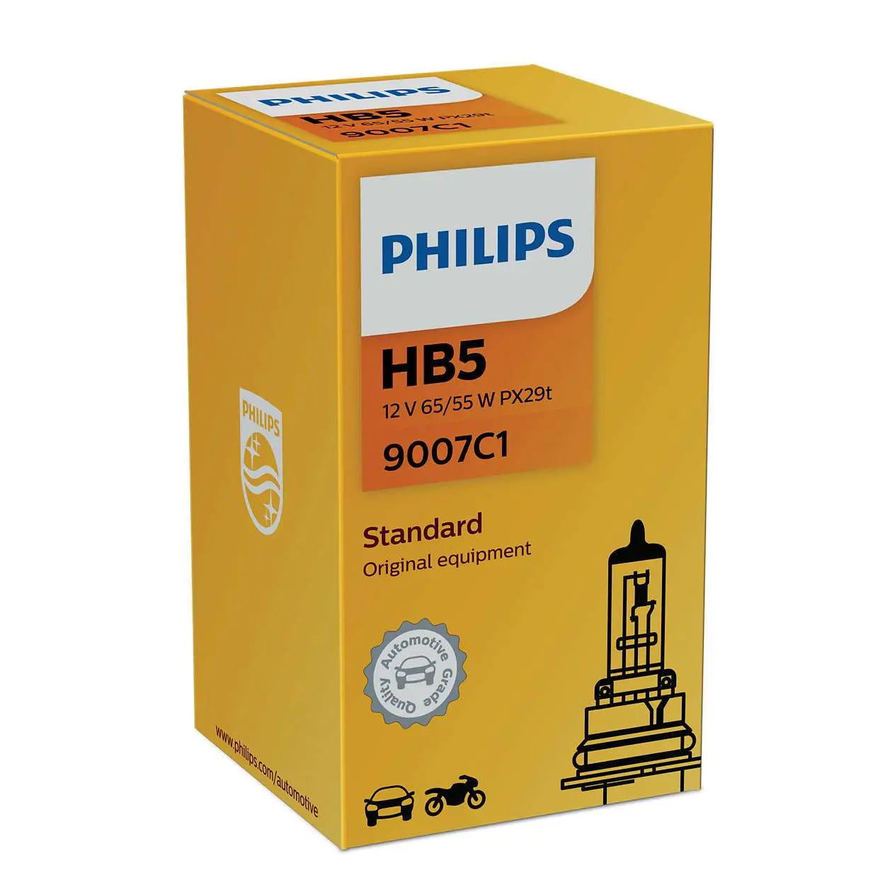 HB5 12V 65/55W PX29t Standard 1 St. Philips - Samsuns Group