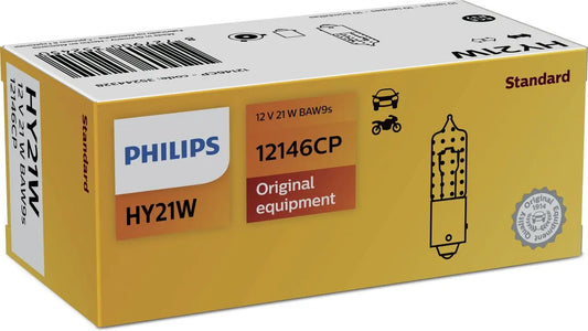 HY21W 12V 21W BAW9s Vision Philips 1 St. - Samsuns Group