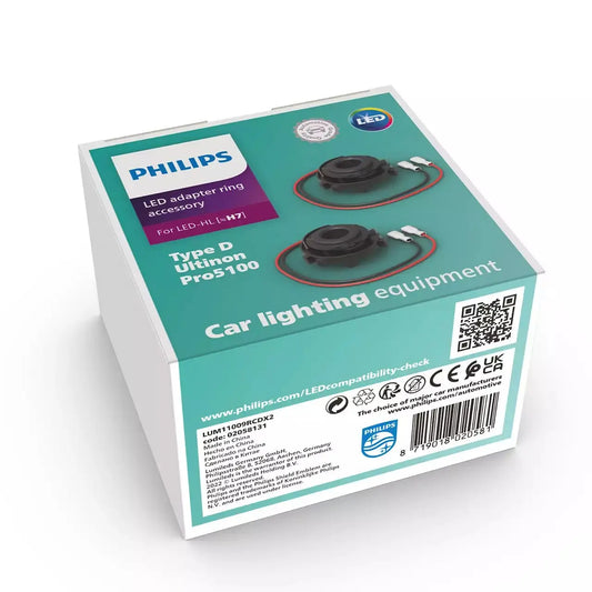 LED Connector rings [~H7] Type D - Zubehör für LED Ultinon Pro 5100 2 St. Philips - Samsuns Group
