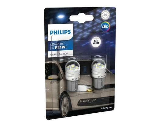 LED P21W 12V 2,2W BA15S Ultinon Pro 3100 2St. Philips - Samsuns Group