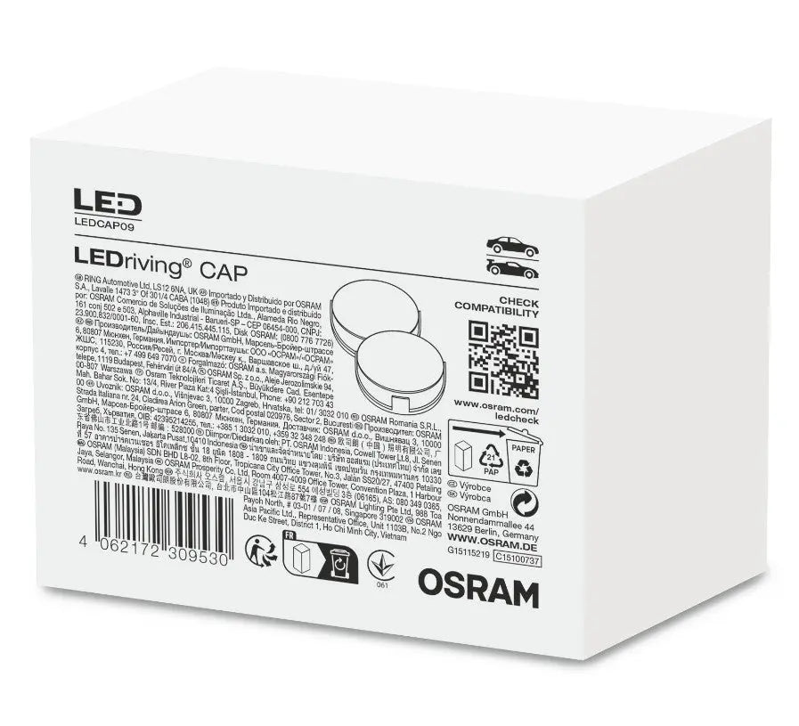 LEDriving CAP LEDCAP09 für NIGHT BREAKER LED H7-LED 2 St. OSRAM - Samsuns Group