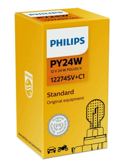 PY24WSV+ 12V 24W PGU20/4 SilverVision Plus 1 St. Philips - Samsuns Group