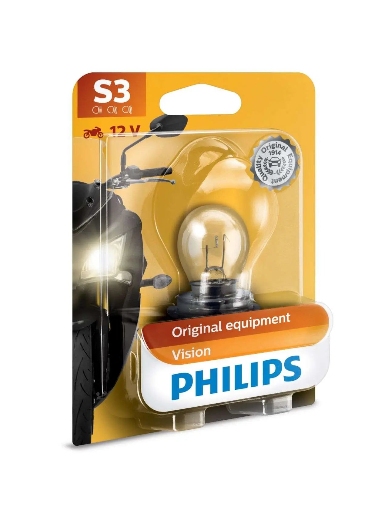 S3 12V 15W P26s BW Philips - Samsuns Group