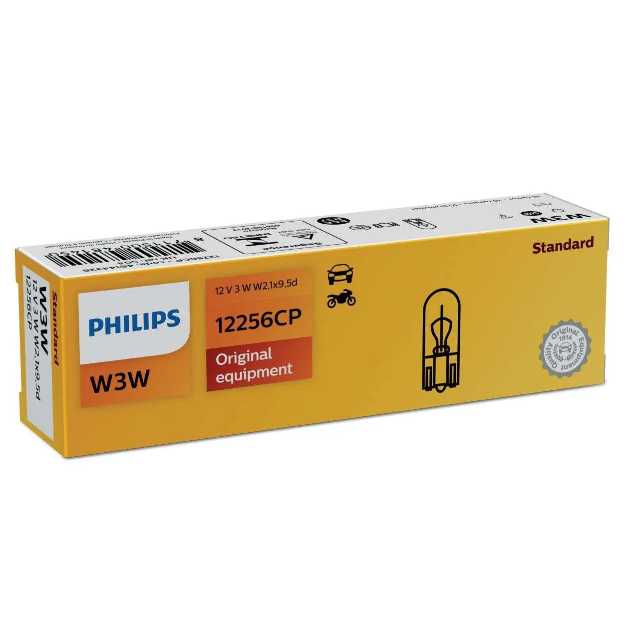 W3W 12V 3W W2,1x9,5d Premium/Vision 1St. Philips - Samsuns Group