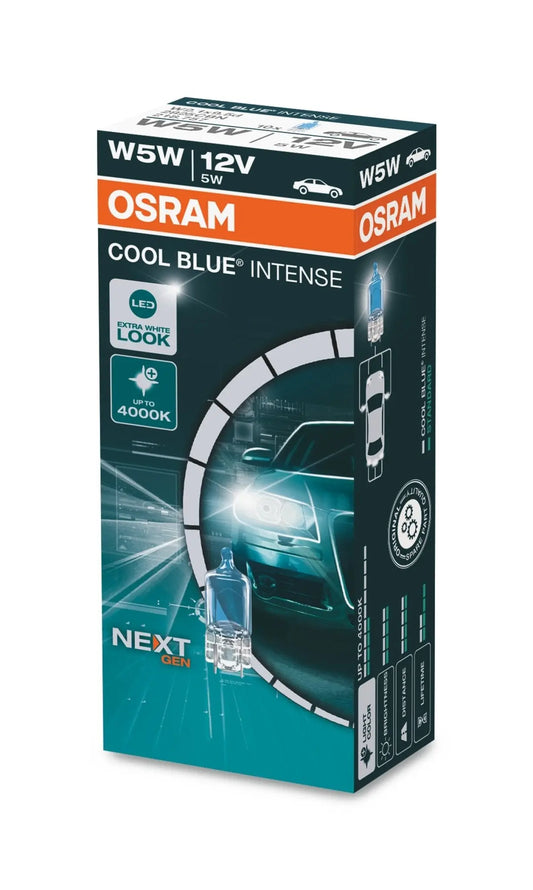 W5W 12V W2.1x9.5d 5W Cool Blue INTENSE NextGen. 4000K 1St. OSRAM - Samsuns Group